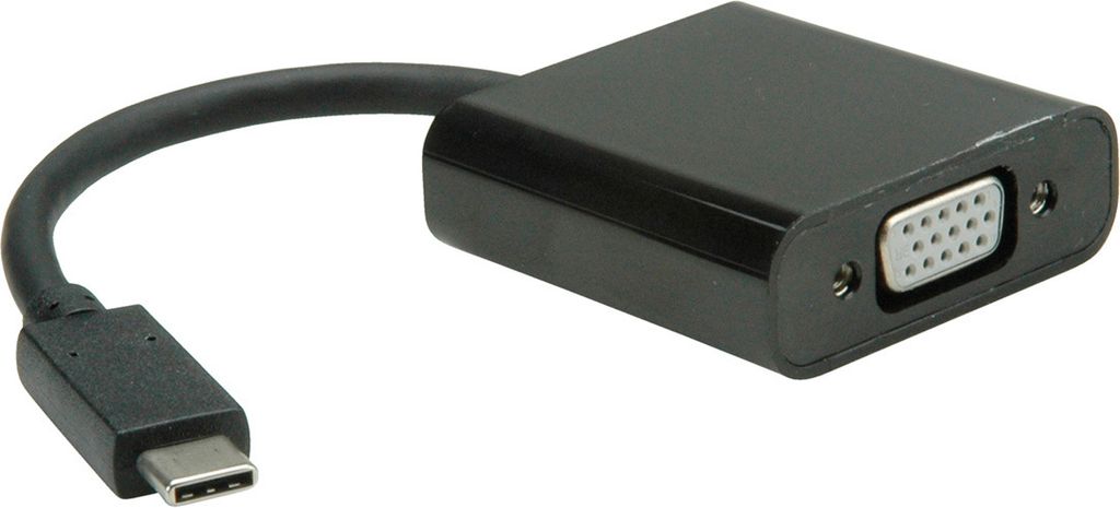 VALUE Display Adapter USB Typ C - VGA, Audio