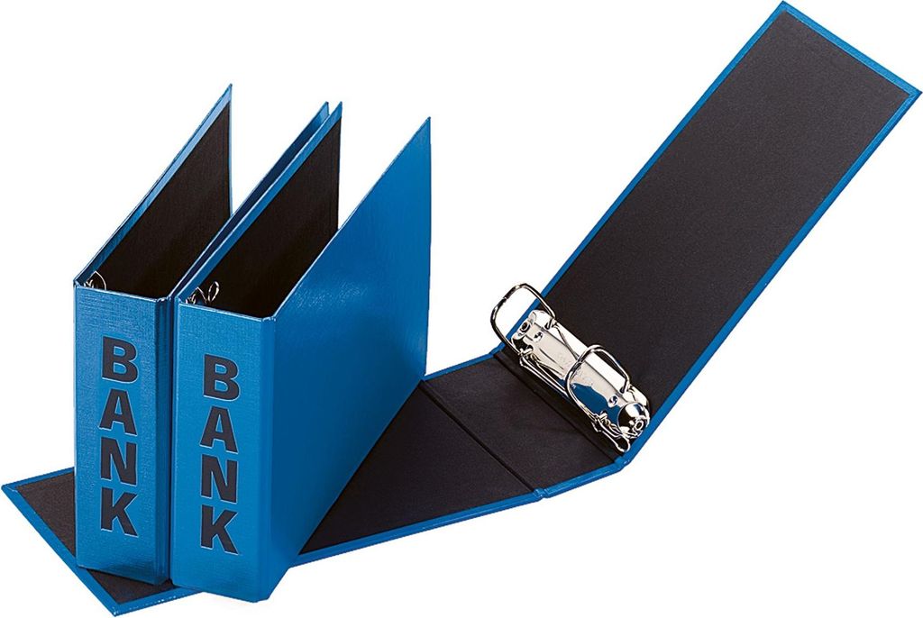 PAGNA Bankordner Basic Colours 40801-06 25x14x5cm Pappe Produktbild 