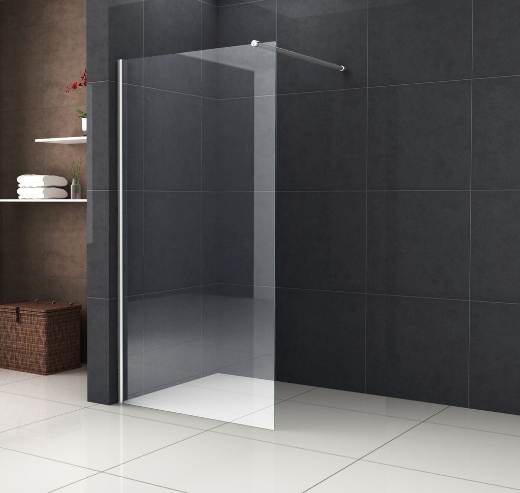 8 mm Duschwand STRETTO 140 x 200 cm Produktbild 
