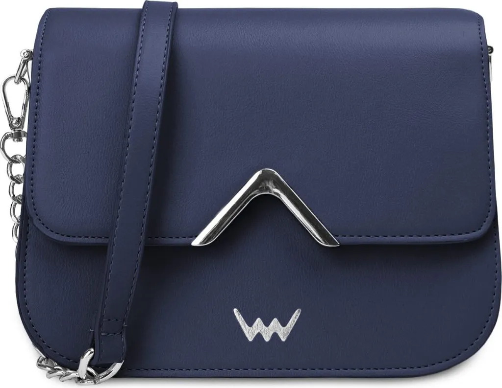Sac bandoulière femme Metta bleu marine - Petit sac à main chic Vuch