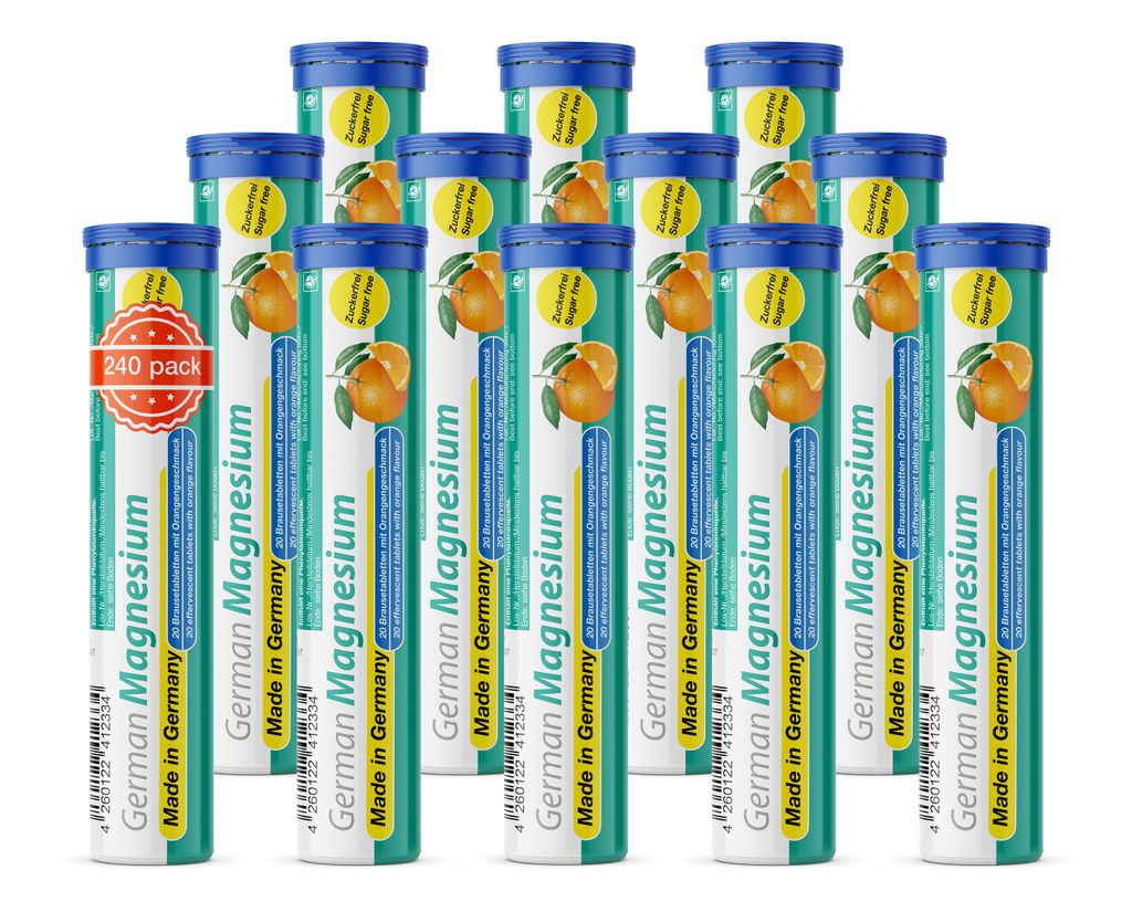German Magnesium Brausetabletten 12x20 Stk. Produktbild 