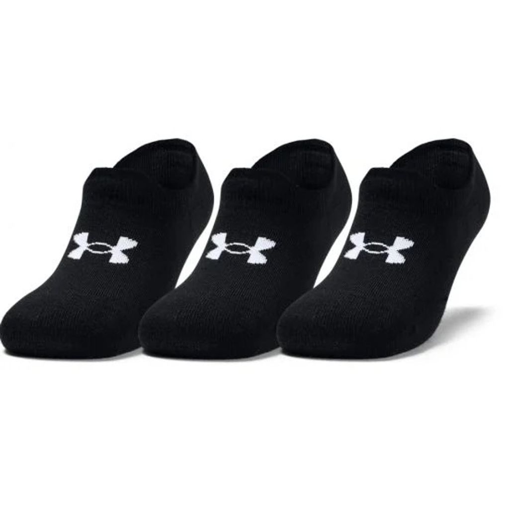 Under Armour Ultra Lo Sock Unisex - 3 Pack - Black - Medium