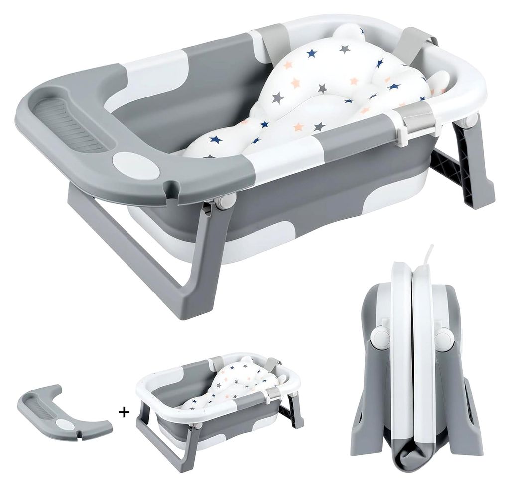 Faltbare Babybadewanne, Tragbare und zusammenklappbare Produktbild 