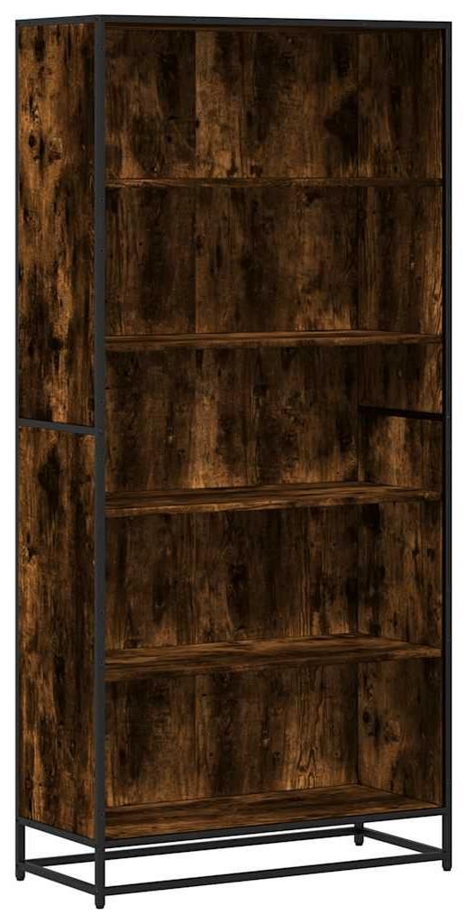 VidaXL 3300857, Eiche, 5 Regale, Metall, Holz, 25 kg, 80 kg Produktbild 