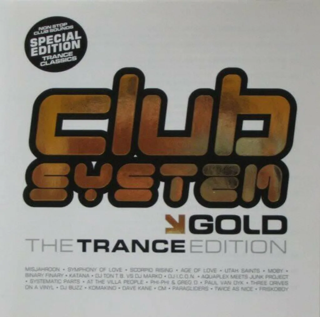 Compilation Trance Club System Gold pour Animer vos Soirées et Mix DJ