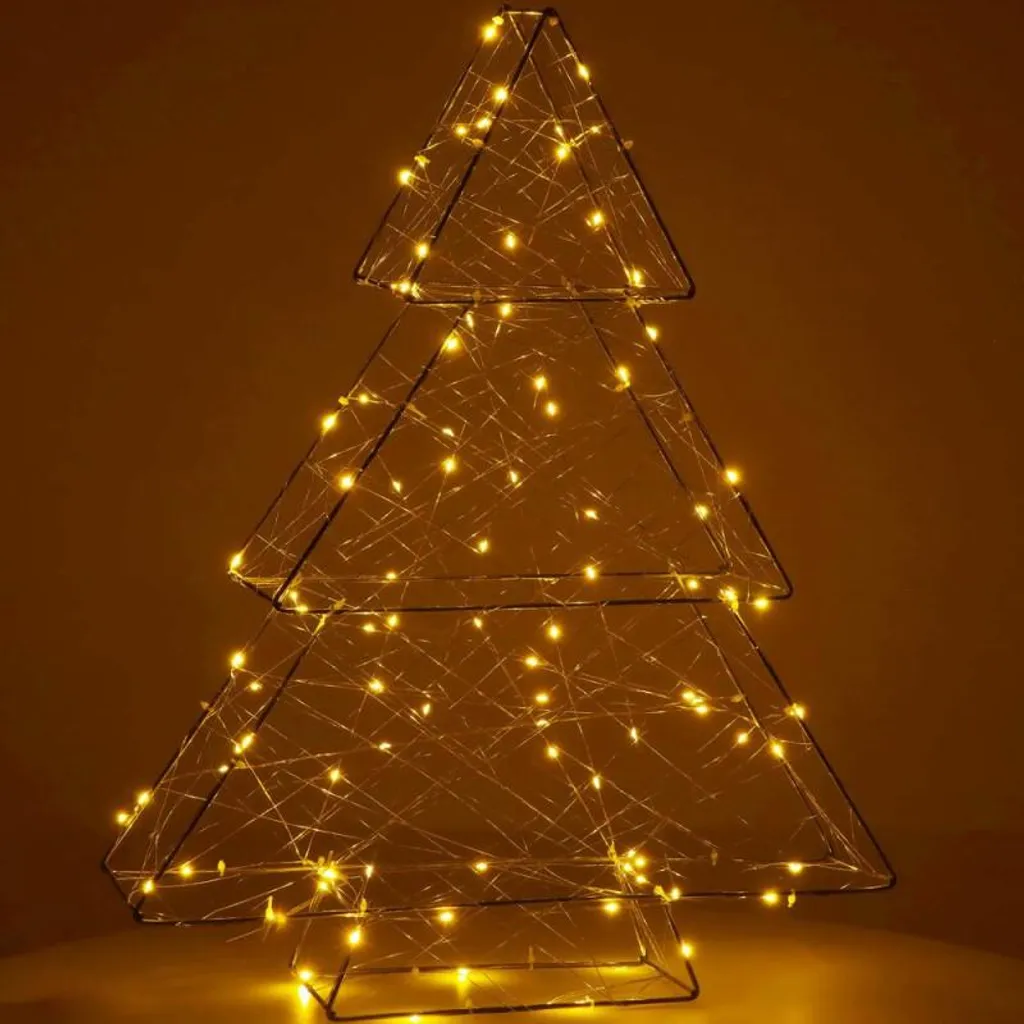 Sapin de Noël 60 cm sans fil - Évitez les câbles avec ce modèle 100 LED