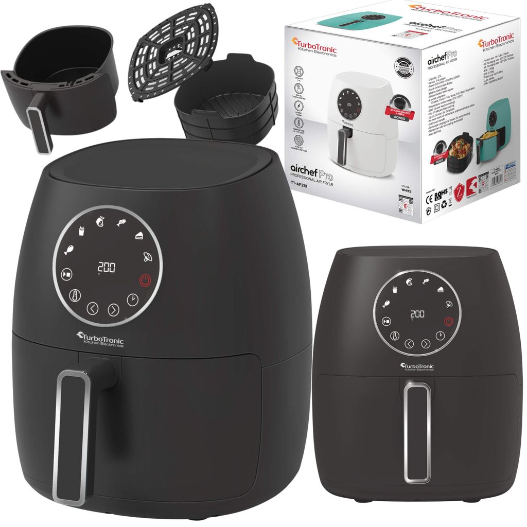 Frytkownica beztłuszczowa TurboTronic AIR Fryer frytownica Zdjęcie produktu 
