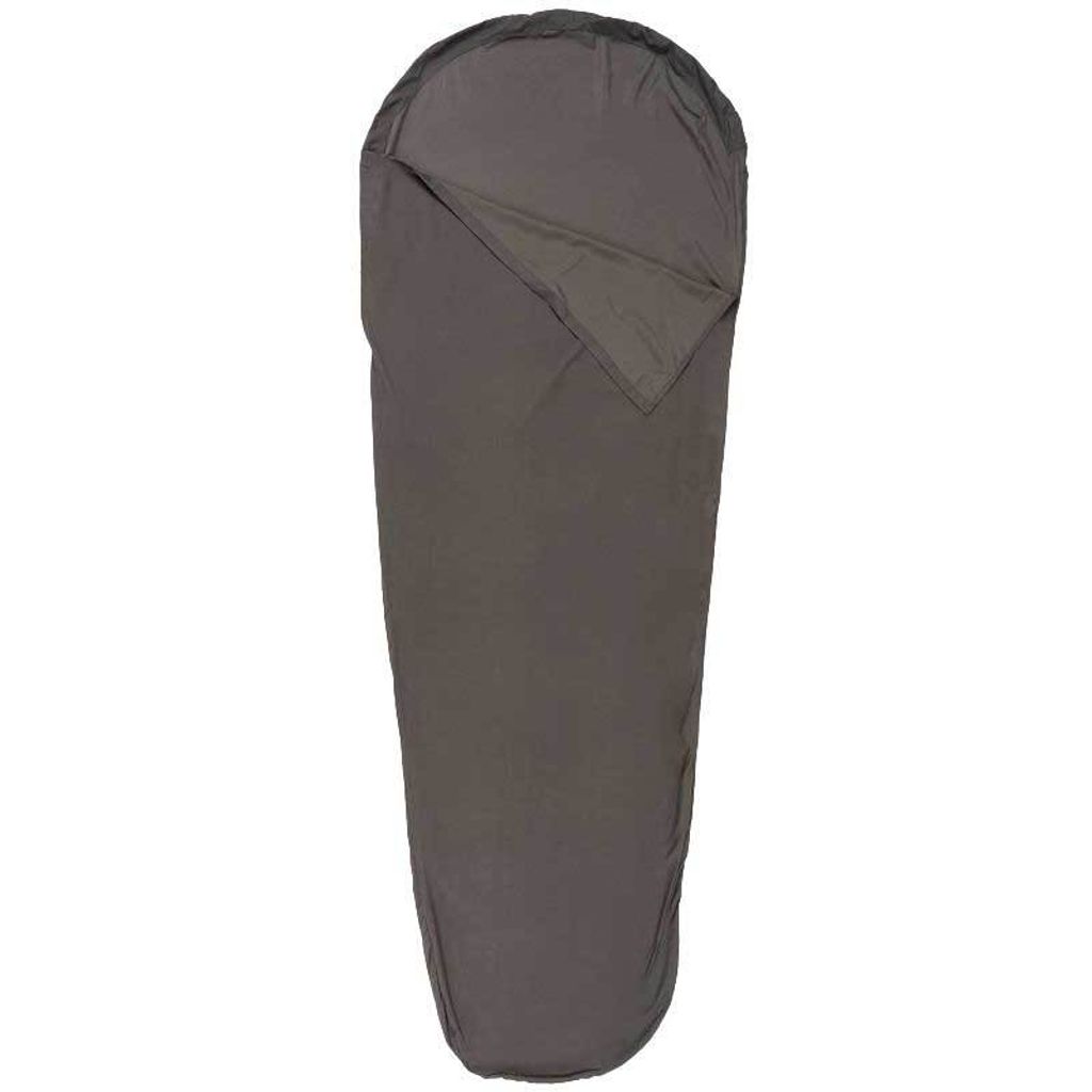 Highlander Mumien Schlafsack/ Hüttenschlafsack Schwarz