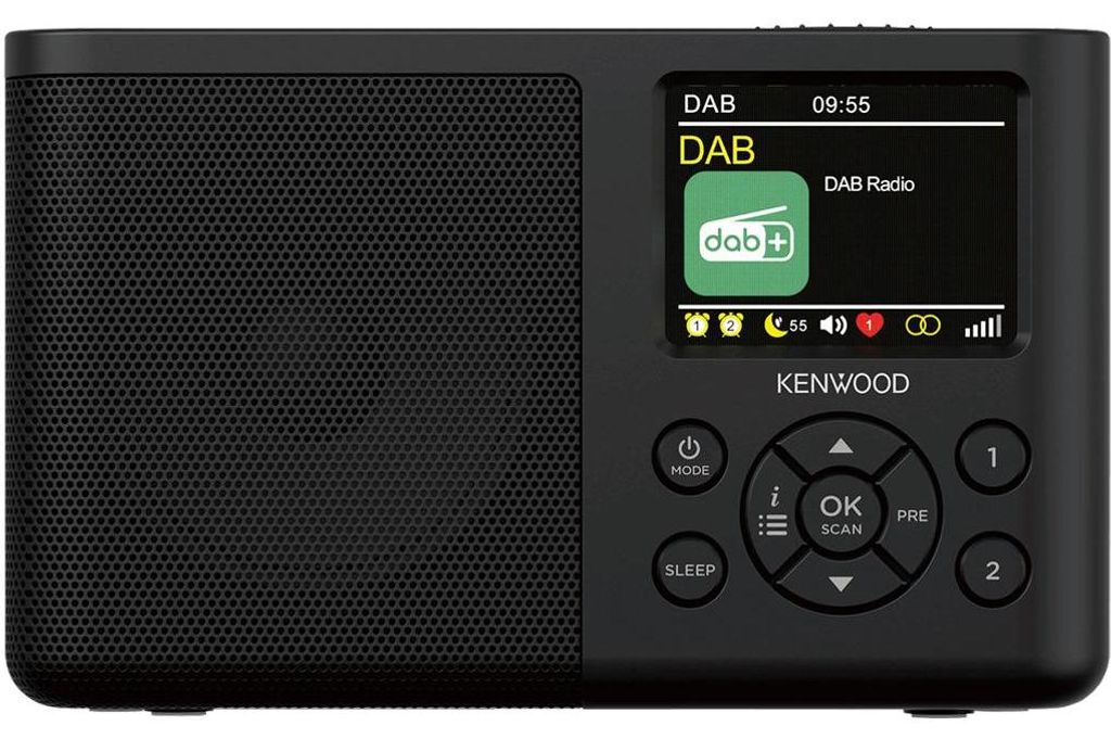 Kenwood CR-M33DAB, Tragbar, Digital, DAB, DAB+, FM, 87,5 - Produktbild 