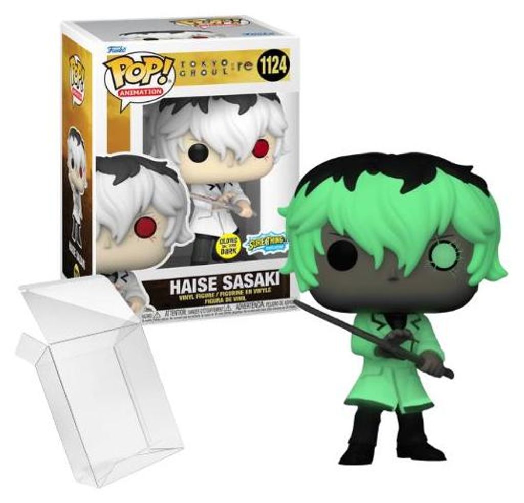Funko Pop! Animation: Tokyo Ghoul - Haise Sasaki #1124 Glow in the Dark Sure Thing Toys Exclusive