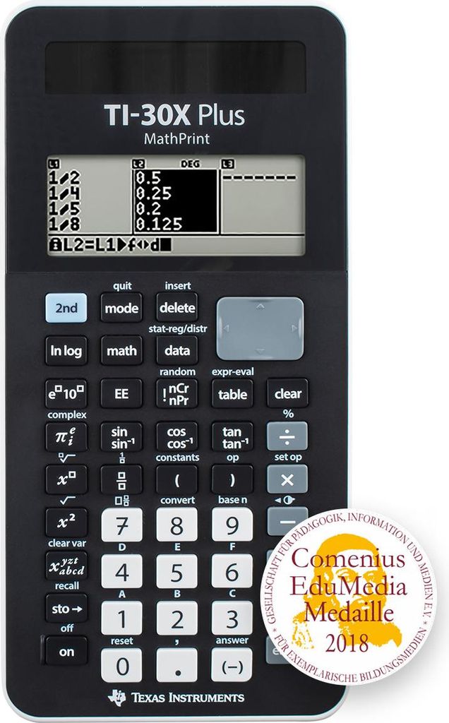 Texas Instruments TI 30X PLUS MathPrint Zdjęcie produktu 