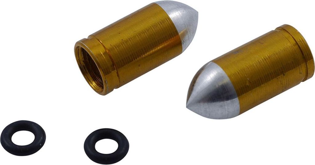 Ventilkappen STR8 Bullet, gold - 2 Stück