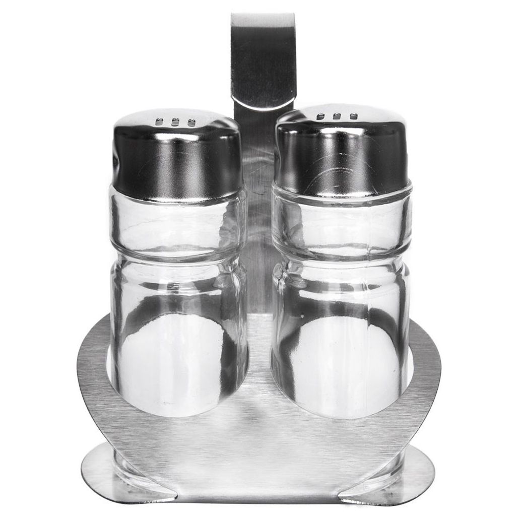 Orion Salzstreuer + Pfefferstreuer in einem Ständer