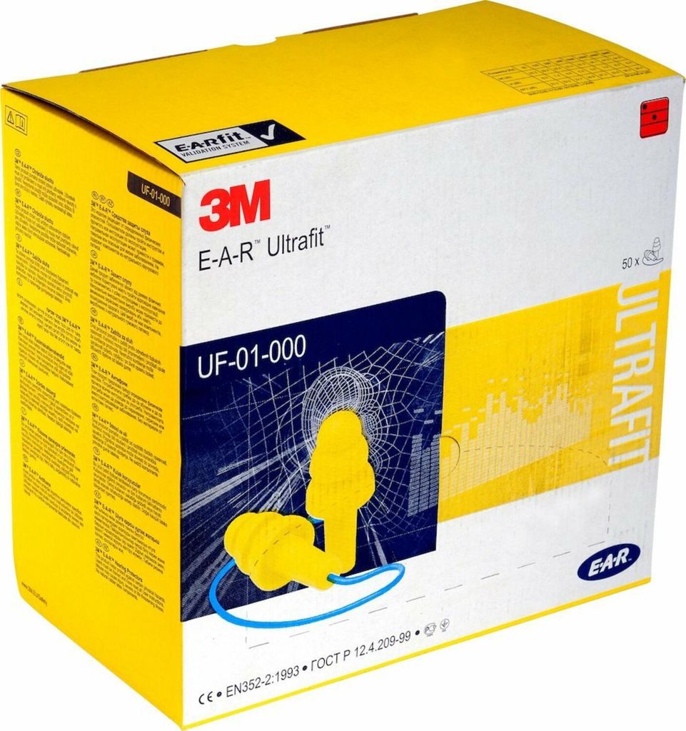 3M UF01000 Tappi auricolari riutilizzabili 3M E-A-R Immagine del prodotto 