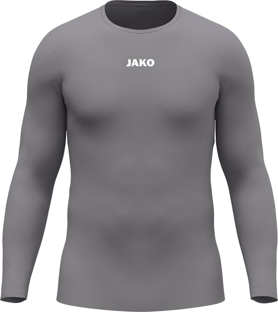 JAKO Uni Longsleeve Function, Farbe:grau, Größe:XL