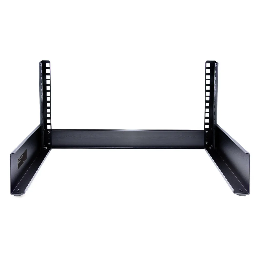 StarTech.com RK4OD Rack de Bureau 4U - Châssis Open Frame 2 Postes Noir