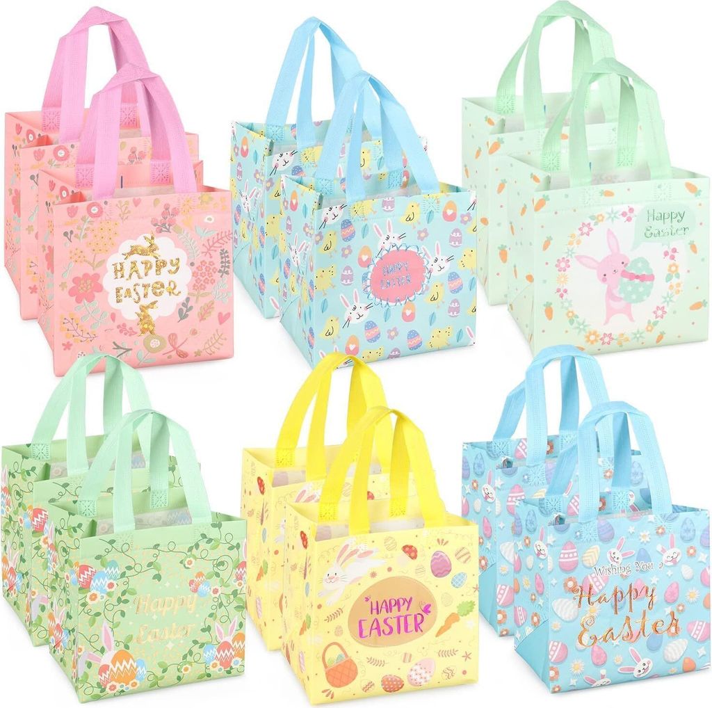 Aviski Osterei Muster Taschen Set von 12 Stück Produktbild 