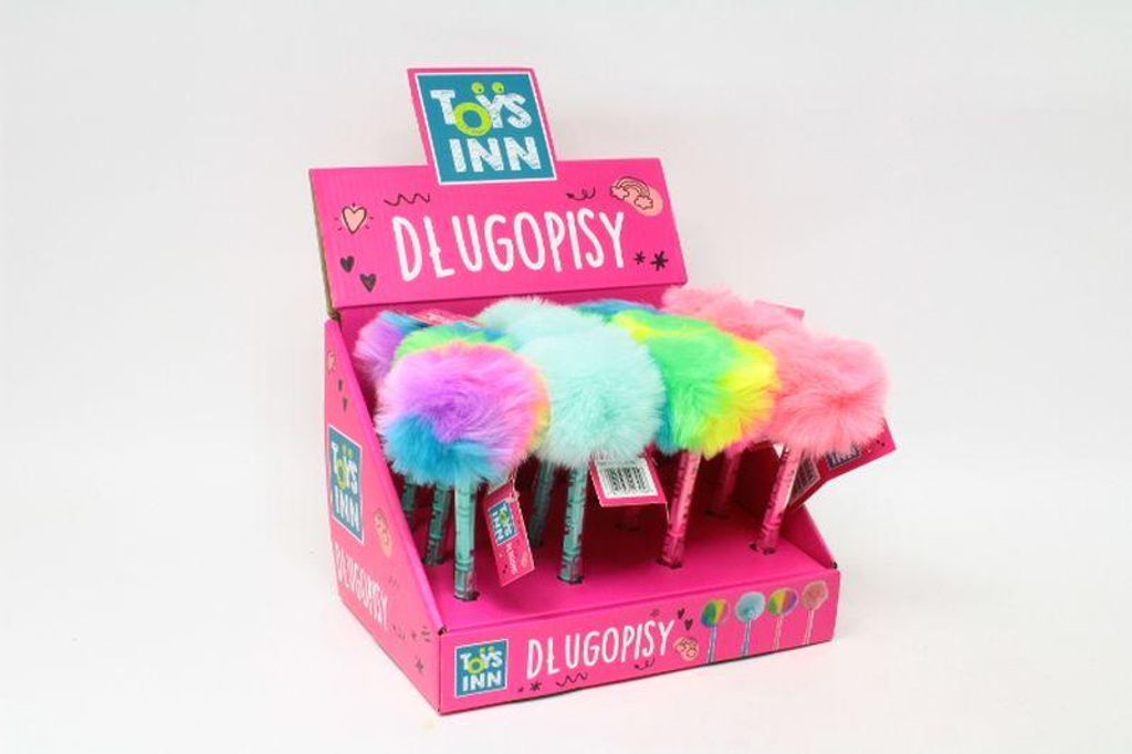 STNUX Pompon Kugelschreiber mit Spiel STN7946 97946