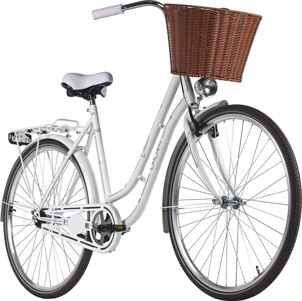 DaCapo DaCapo Damenrad 28'' Classic Premium 1 Gang RH 53 cm mit Korb