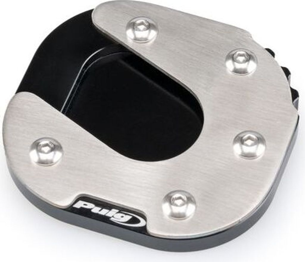 PUIG 21525N Fusstandverbreiterung mit Standardaufhängung passend fuer HONDA CB750 HORNET Schwarz