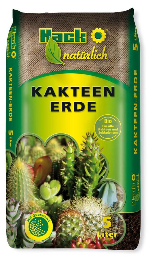 Kakteenerde 5 L für Kakteen & Sukkulenten – lockere Produktbild 