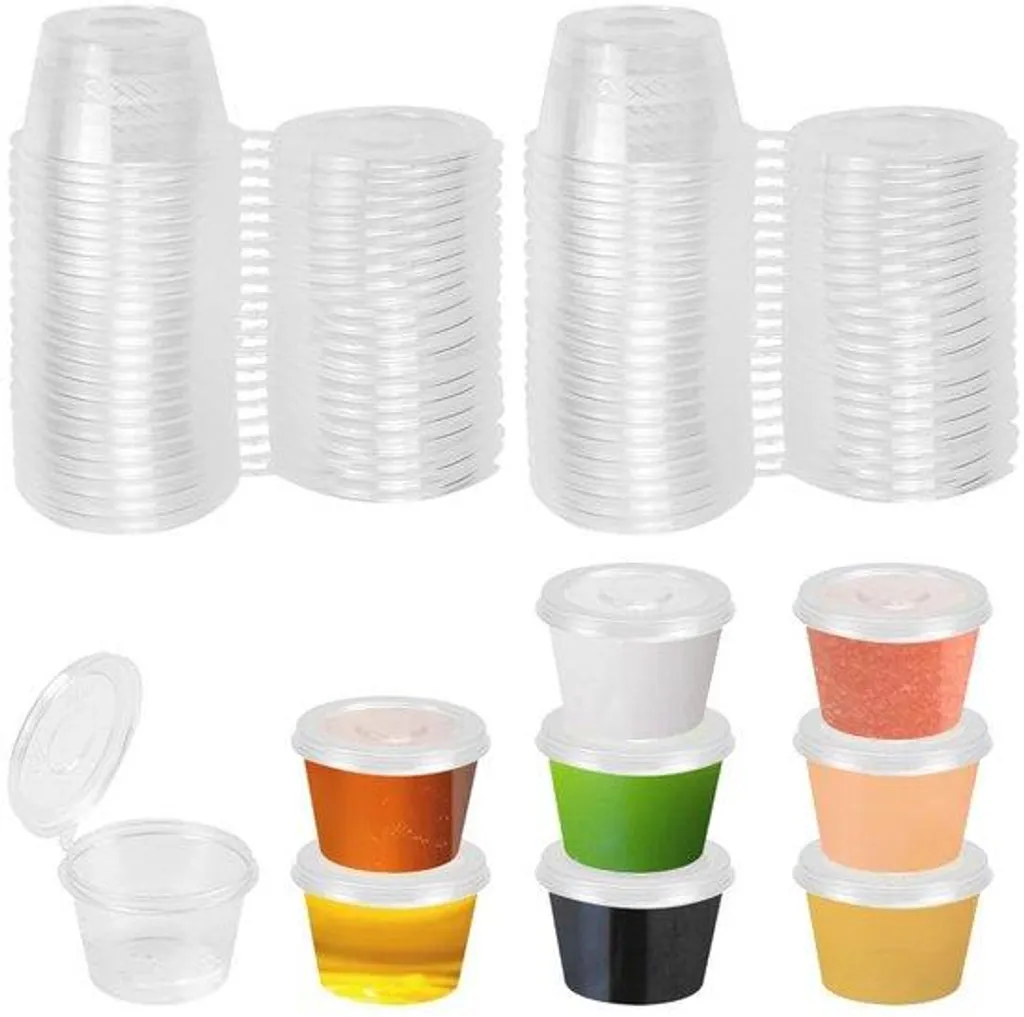 Récipients 30 ml hermétiques anti-fuite pour sauces et petits objets