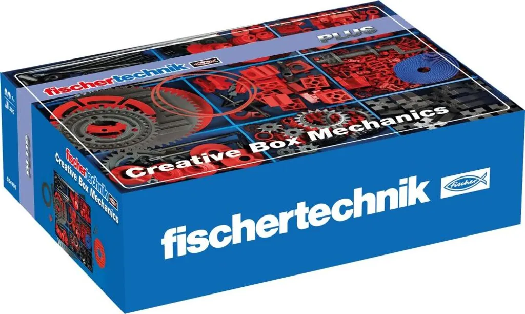 Jeu de Construction Mécanique Fischertechnik 554196 Creative Box 290 Pcs
