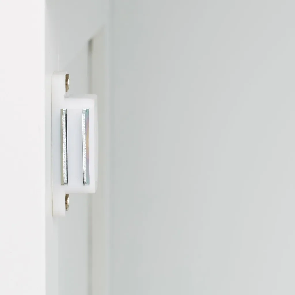 Meuble de salle de bain 3 compartiments modulables, Finition Anthracite - 9