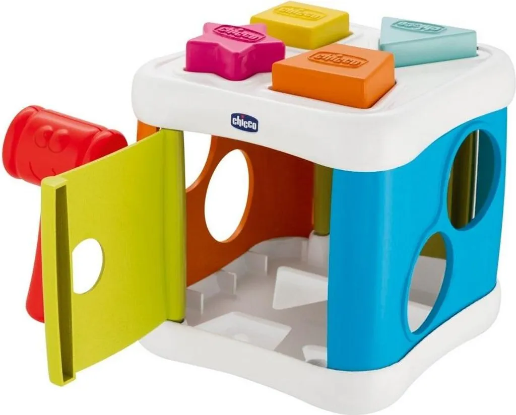 Jouet Éveil Bébé Smart2Play Chicco Cube de Tri Formes Géométriques 2en1 - 13