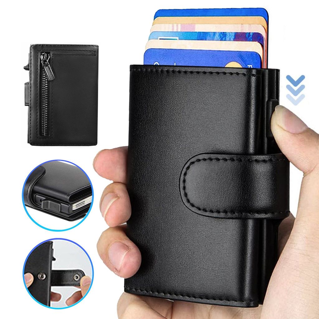 KUGI Geldbörse Herren Geldbörse,Slim Wallet mit Produktbild 