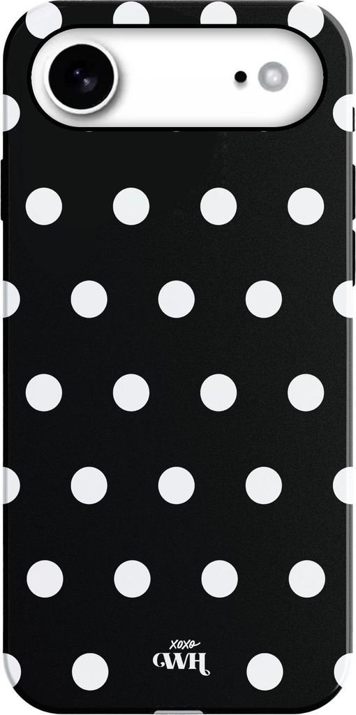 Polka Dots (Black) - iPhone 17 Air