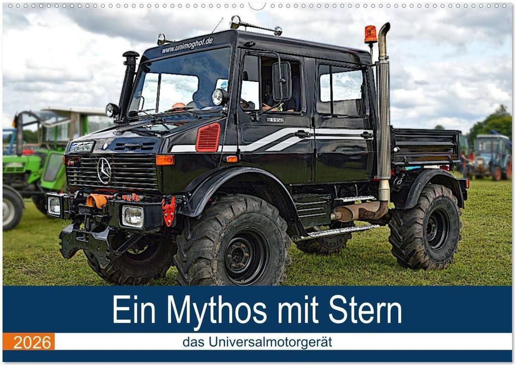 Ein Mythos mit Stern - das Universalmotorgerät (Wandkalender 2026 DIN A2 quer), CALVENDO Monatskalender