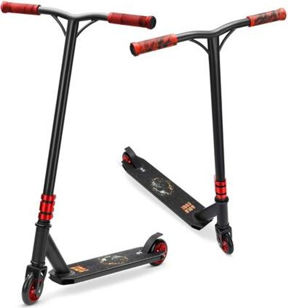BOLDCUBE Deluxe Stunt-Scooter - Schwarz Produktbild 