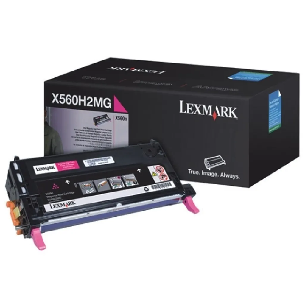 Toner Lexmark X560H2MG Magenta pour Impression Intensive en Bureaux