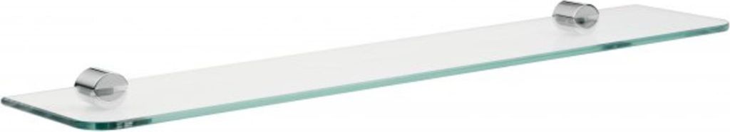 EMCO Ablage RONDO 2 Kristallglas geschliffen, 600 mm chrom Produktbild 