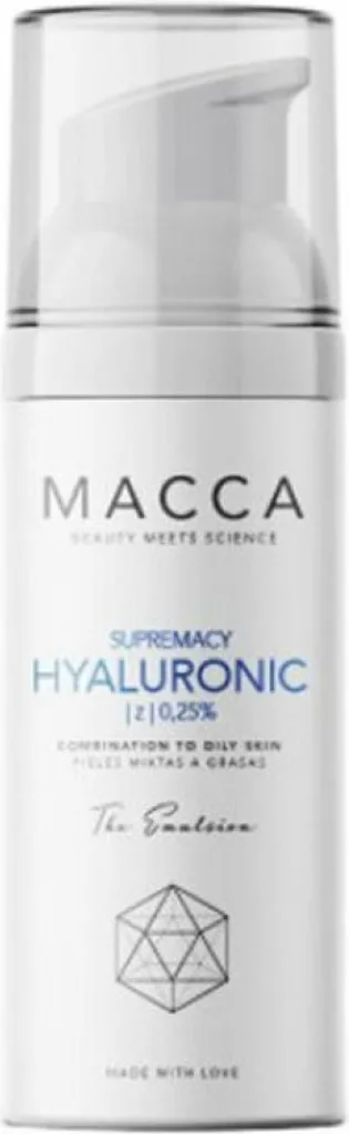 Soin Macca Supremacy Hyaluronic 0.25% : Texture Légère et Fluide 50ml