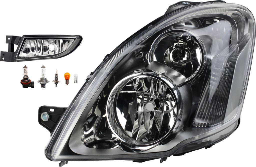 Johns, Scheinwerfer Halogen passend für Iveco Daily V 09/11-02/14 H7 H1 L +Nebel+Leuch. 5801375416 0005801375416 51775550 51827372 5801377881