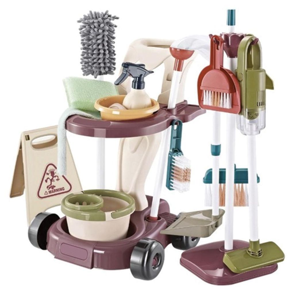 Kit de nettoyage pour enfants, 18 pièces Image du produit 