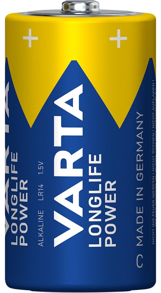 Varta 04914 121 111, Einwegbatterie, C, LR14, Alkali, 1,5 Produktbild 