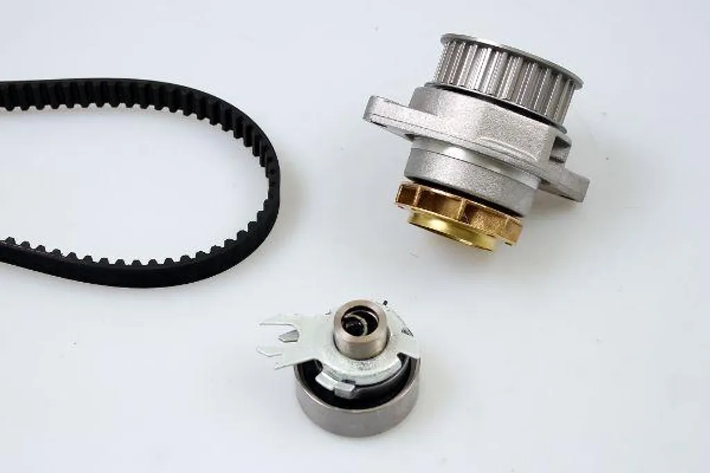 Pompe à eau HEPU PK05400 avec kit courroies 030121005N pour Polo 6N