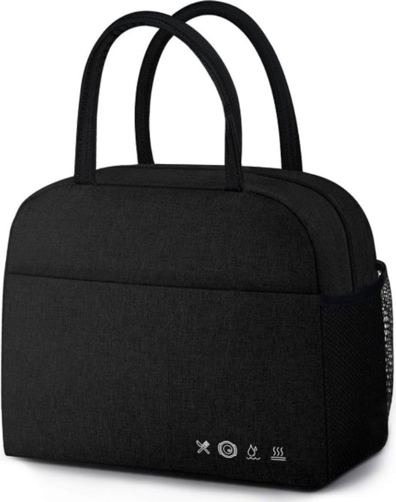 Borsa Termica Pranzo DIVCHI Grande 30x23x23 Cm - Isolata, Con Tasche, Per Ufficio, Picnic E Viaggi - 3