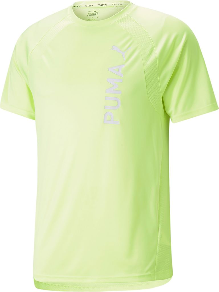 PUMA Fit Ultrabreathe T-Shirt Herren 38 - fast yellow S