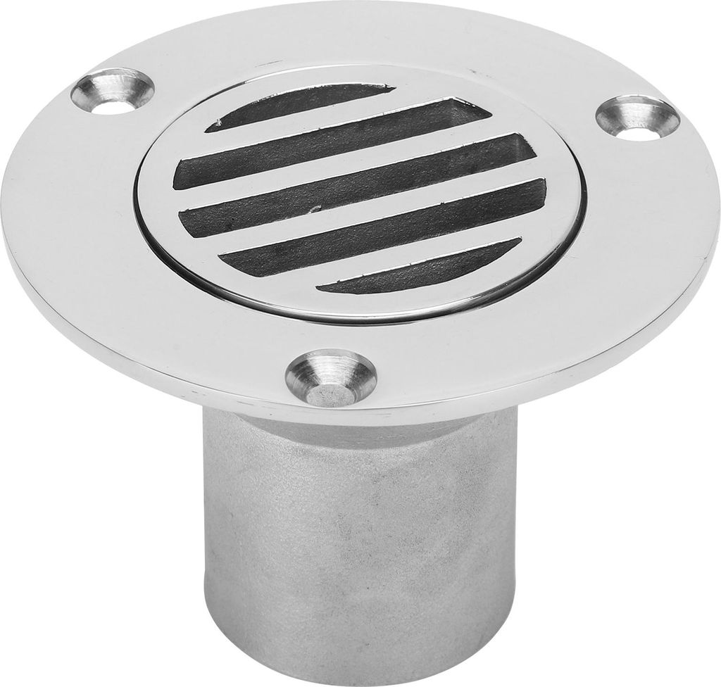 MJS025 Marine Boat Yacht Floor Deck Abfluss Scupper 316 Edelstahlwasser Wasser