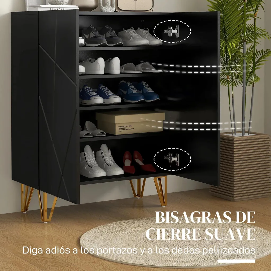 Porte-chaussures suspendu pour dressing - Solution rangement gain de place - 5