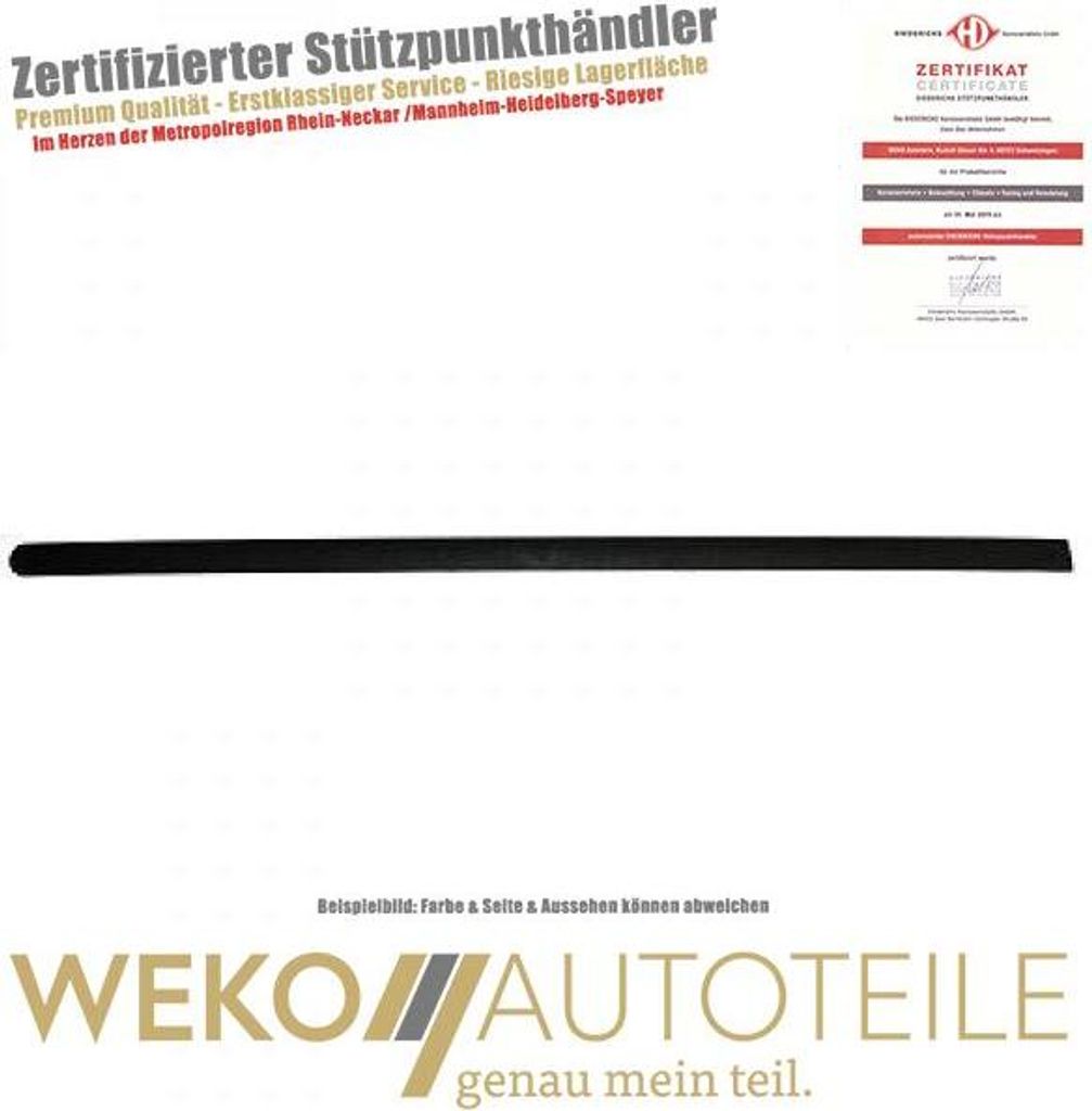 Zier Schutzleiste Tür vorne links DIEDERICHS 2204321 für VW