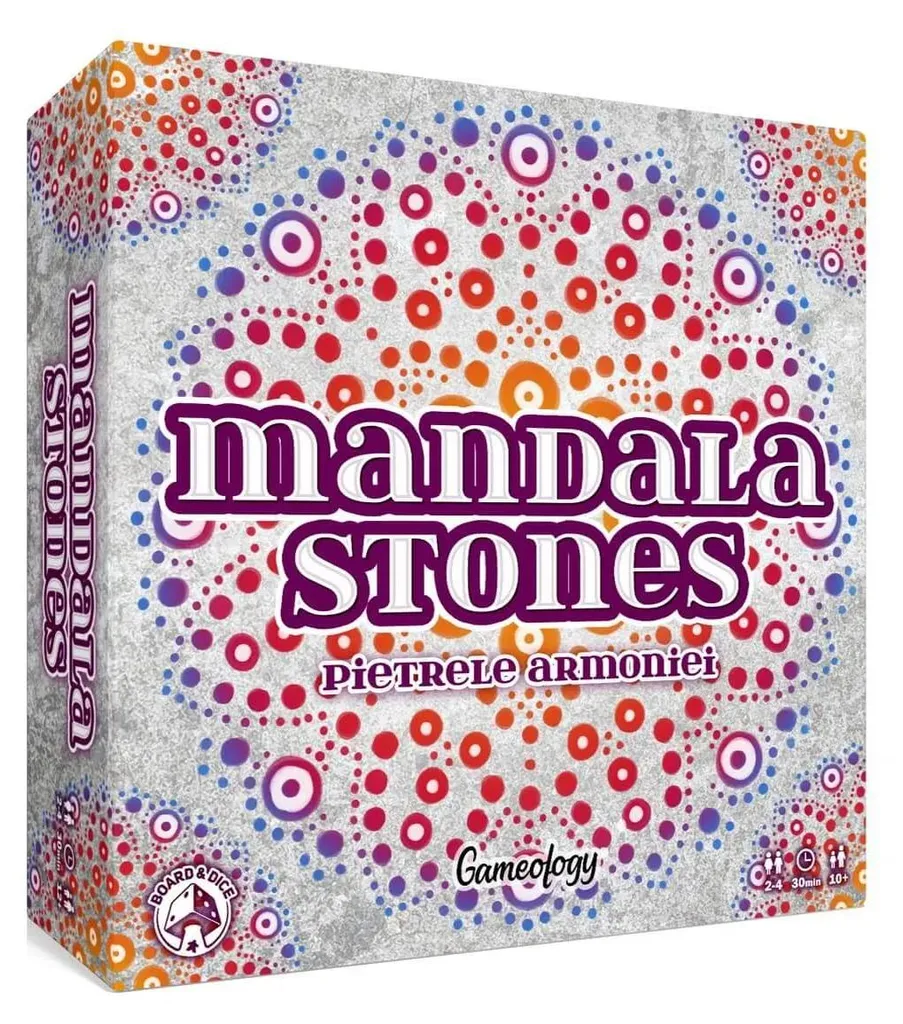 Mandala Stones Pierres de l'Harmonie (FR) - Jeu abstrait 2-4 joueurs