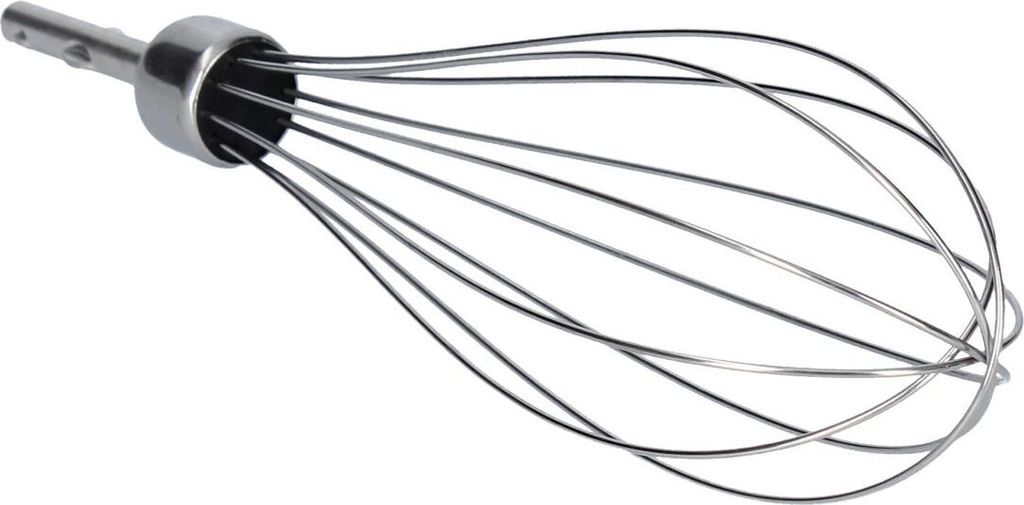 easyPART passend für 00657378 BOSCH Rührbesenaufsatz Schneebesenaufsatz Rührbesen Schlagbesen Rühraufsatz Metall silber Stabmixer auch passend ...