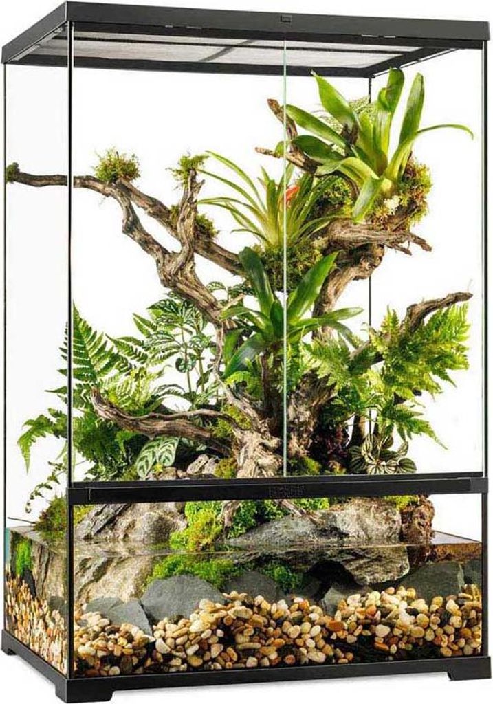 Exo Terra Pro Paludarium M X-tall Terrarium 60x45x90cm Grün Produktbild 
