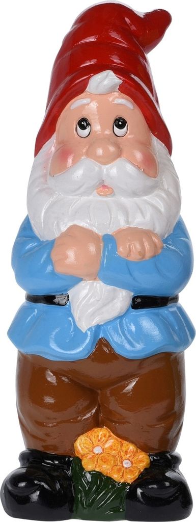 Gartenzwerg 30 cm aus Keramik Zwerk Wichtel Gartendeko mit Produktbild 