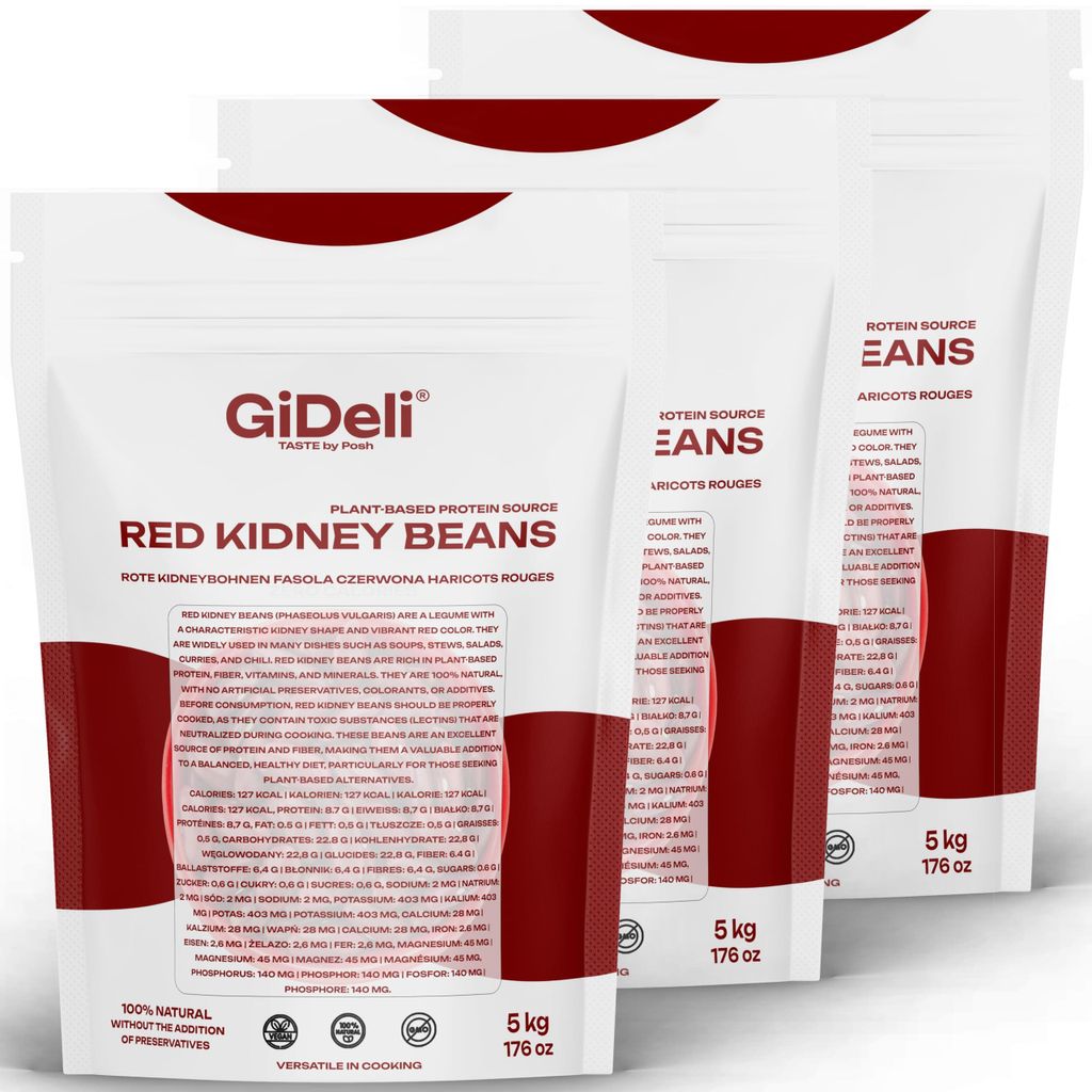 Kidneybohnen Rote Bohnen 15kg Getrocknet Vegan Protein Produktbild 
